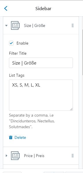 Advanced Filtering